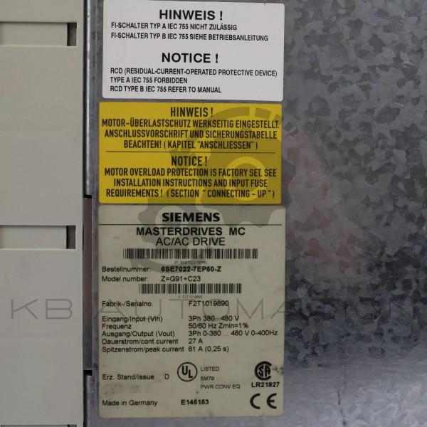 6SE7022-7EP50-Z-photo